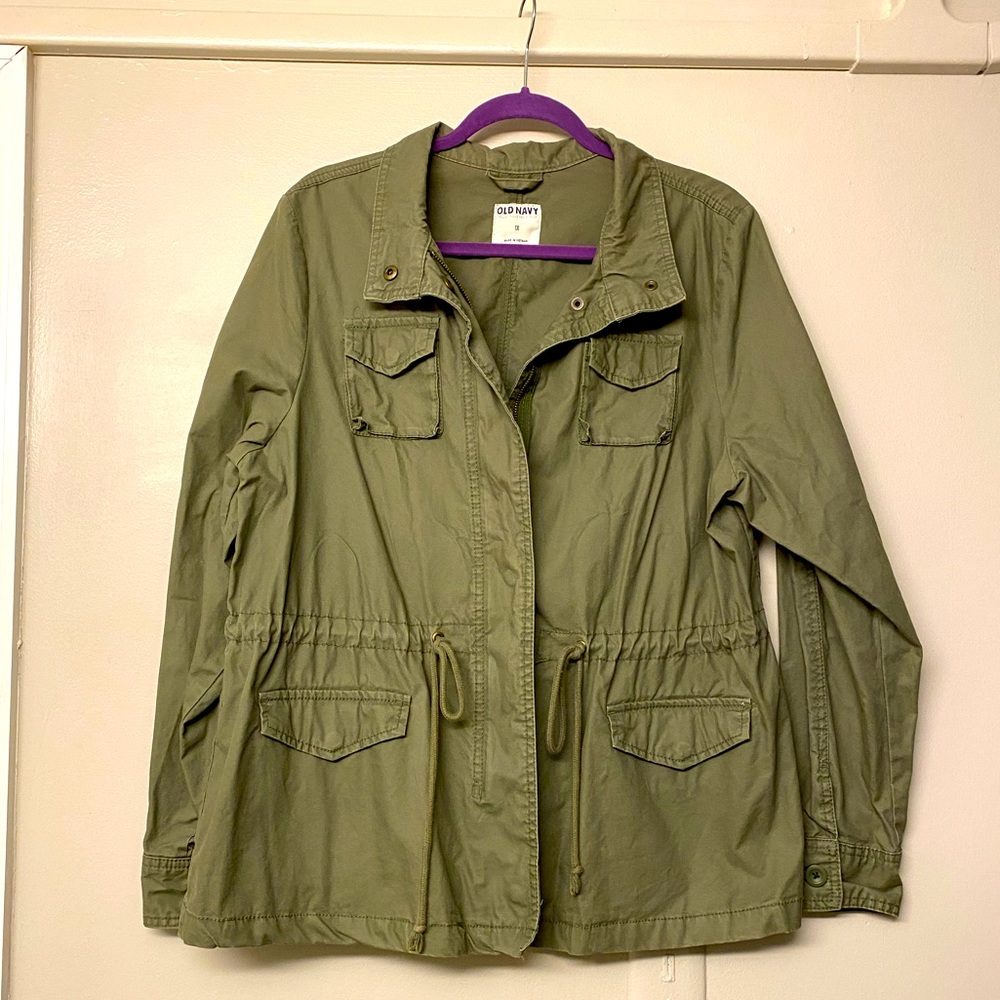 Old navy army green jacket